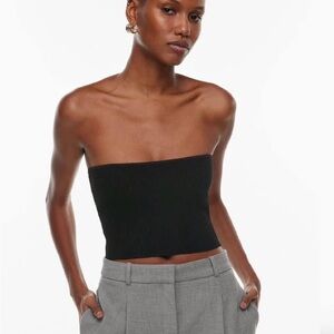 Babaton Black Tube Top